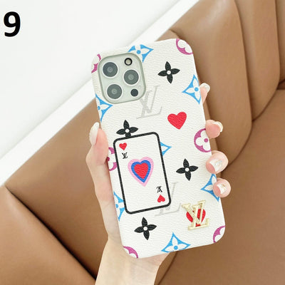 Tunde Store High End Leather Louis Vuitton Phone Cases For Samsung