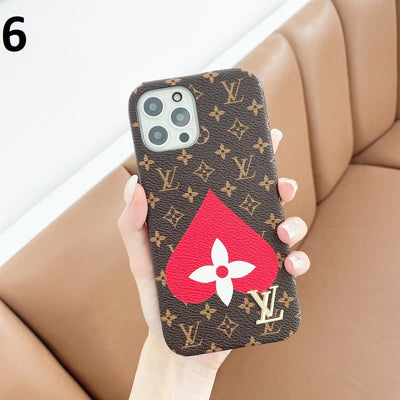 Tunde Store High End Leather Louis Vuitton Phone Cases For Samsung