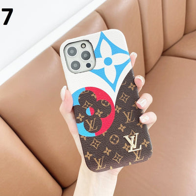 Tunde Store High End Leather Louis Vuitton Phone Cases For Samsung