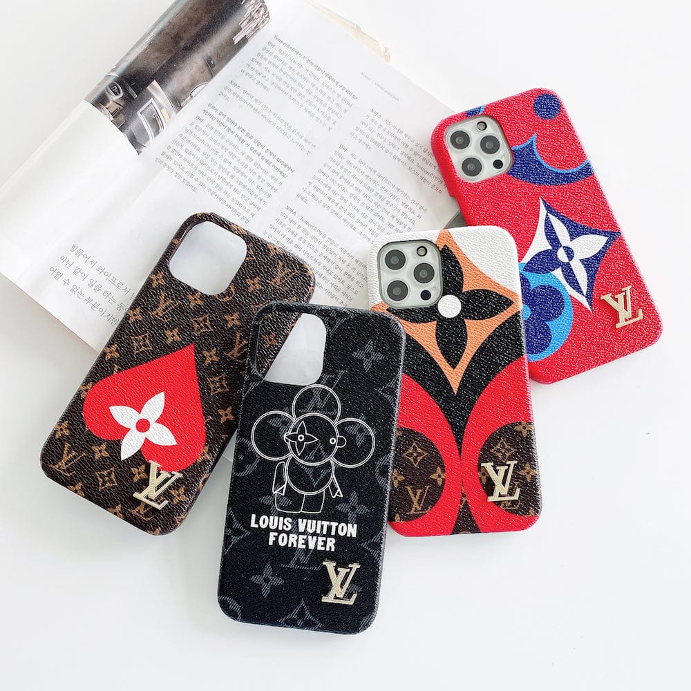 Tunde Store High End Leather Louis Vuitton Phone Cases For Samsung