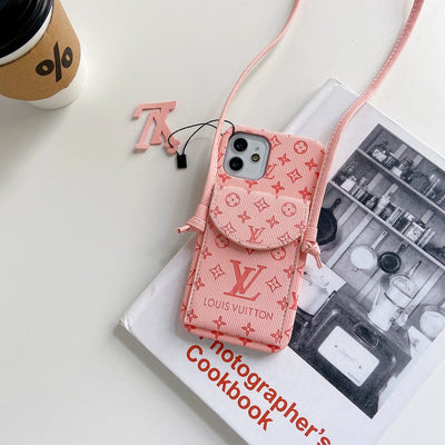 Tunde Store High End Louis Vuitton Samsung Pocket Cases With Straps "More Designs"