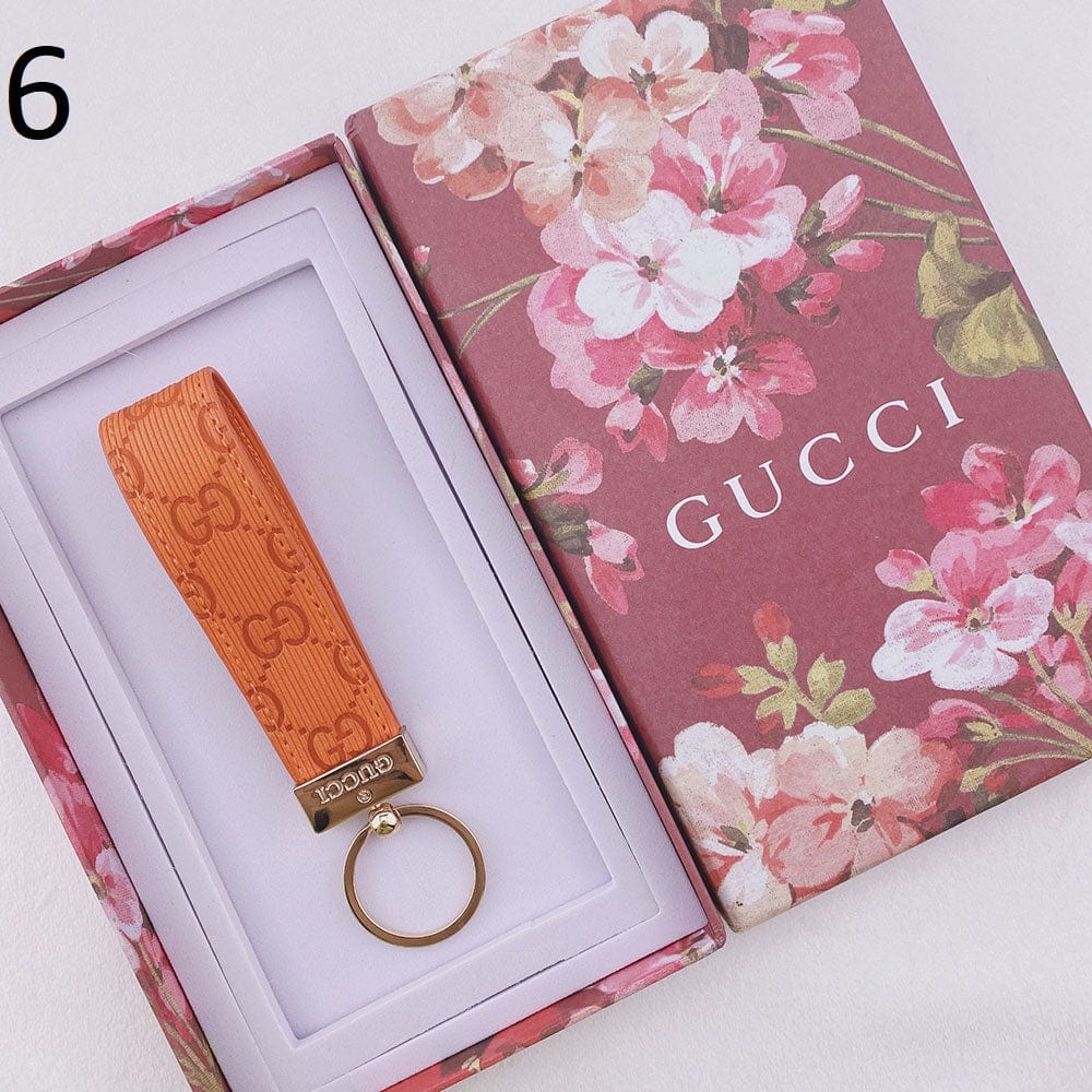 Tunde Store High Fashion Leather lv Keychains