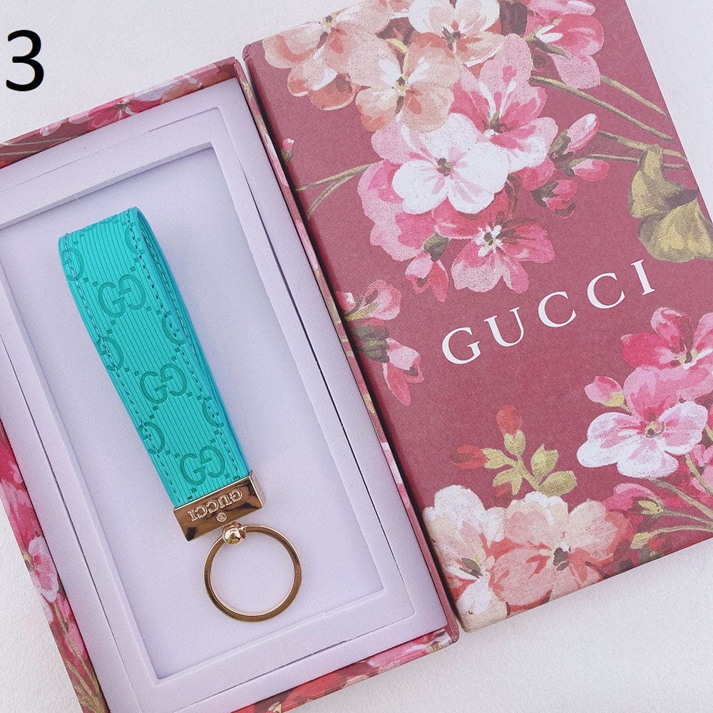 Tunde Store High Fashion Leather lv Keychains