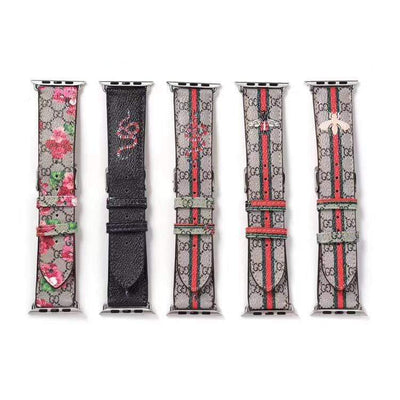Tunde Store Leather Gucci Watch Bands/Straps