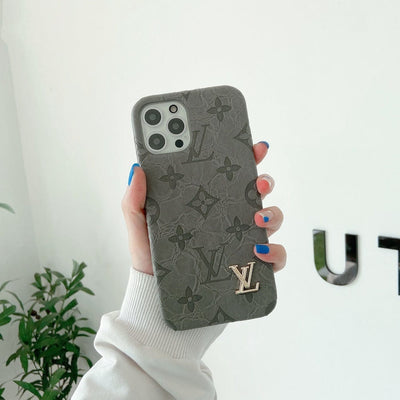 Tunde Store Leather LV Samsung Phone Cases