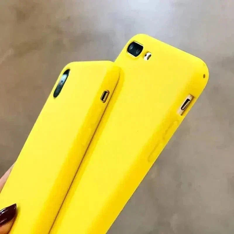 Tunde Store Lemon Yellow Phone Case compatible with iPhone