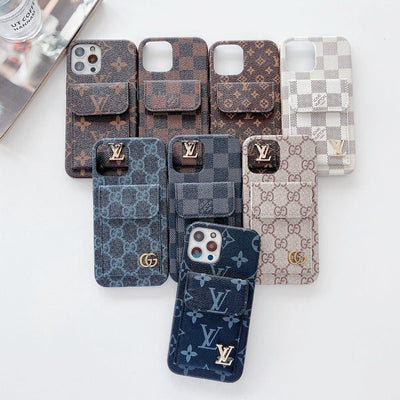 Tunde Store lv And GG Back Pocket iphone cases