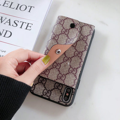 Tunde Store Louis Vuitton and Gucci iPhone Cases with Integrated Wallet