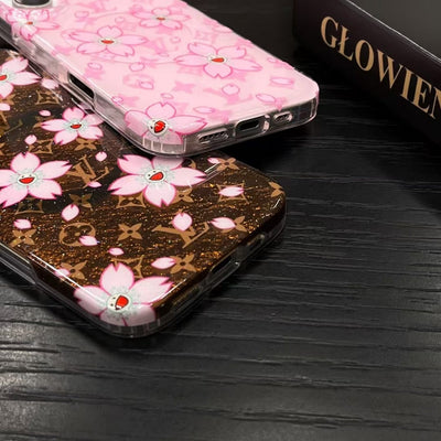 Tunde Store Louis Vuitton Cherry Blossom Monogram iPhone Case
