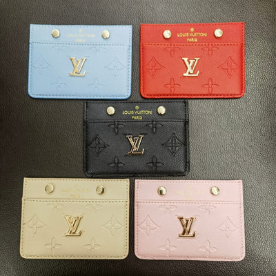Tunde Store Louis Vuitton Colorful Leather Card Holder Wallet