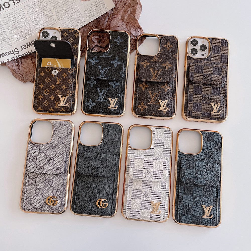 Tunde Store lv Covers for iPhone 11, 12, 13, and 14 Pro Max