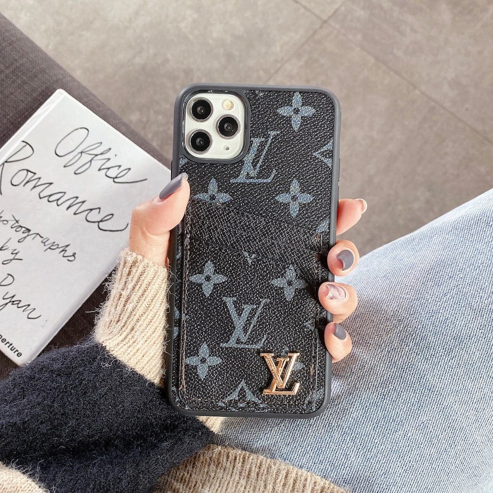 Tunde Store Louis Vuitton & Gucci iPhone Case Collection - Famous Patterns with Integrated Wallet