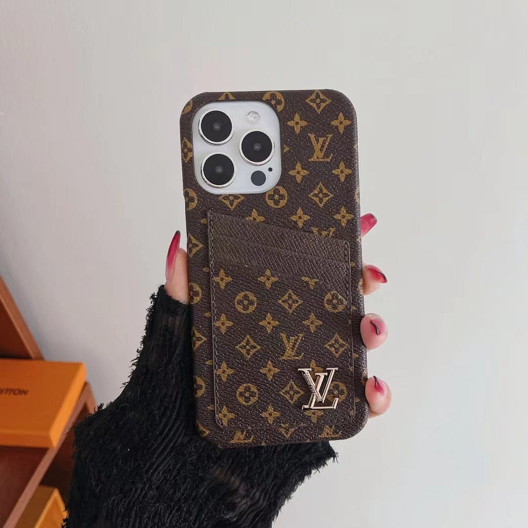 Tunde Store Louis Vuitton iPhone 15 Cover Case With Credit Card Slot