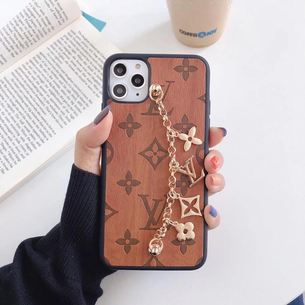 Tunde Store Louis Vuitton Leather iPhone 13 to 15 Cases