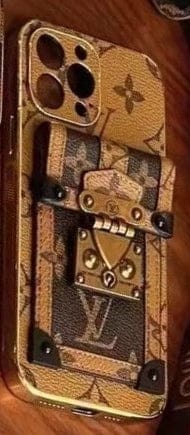Tunde Store Louis Vuitton Luxury iPhone 15 Wallet Case