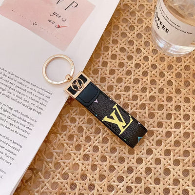 Tunde Store Louis Vuitton Monogram Key Holders with Gold Ring | LV Keychain