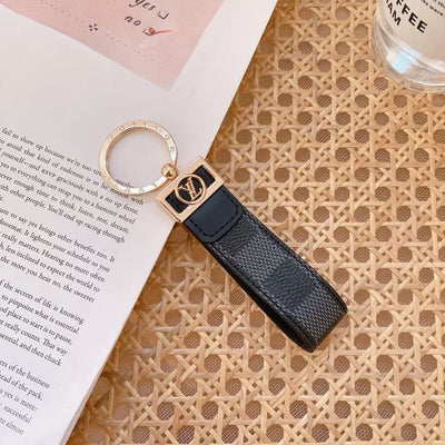 Tunde Store Louis Vuitton Monogram Key Holders with Gold Ring | LV Keychain