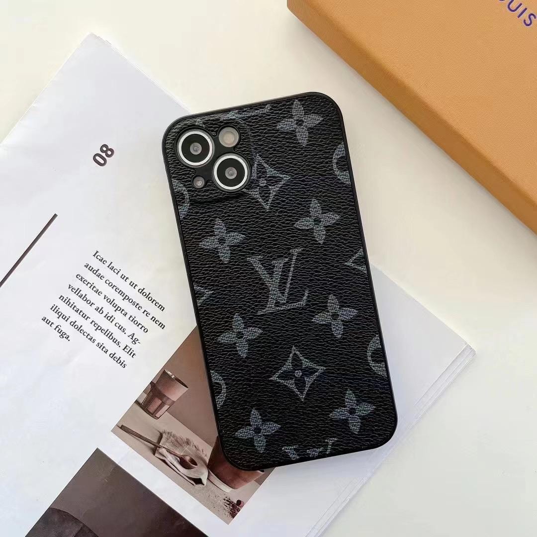 Tunde Store Louis Vuitton Monogram Leather iPhone Cases - Available for iPhone 11 to iPhone 15