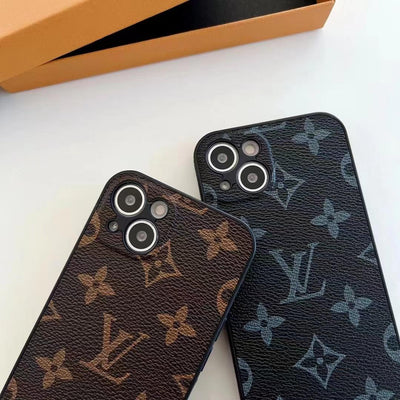 Tunde Store Louis Vuitton Monogram Leather iPhone Cases - Available for iPhone 11 to iPhone 15