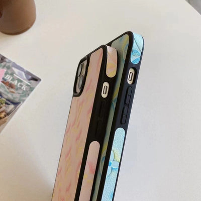 Tunde Store Louis Vuitton Pastel Monogram Embossed iPhone Cases