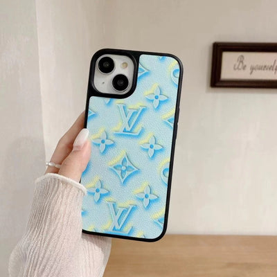 Tunde Store Louis Vuitton Pastel Monogram Embossed iPhone Cases