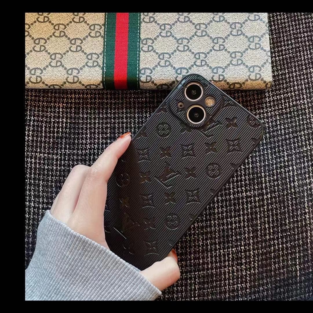 Tunde Store Louis Vuitton Protective Silicon iPhone Case for iPhone 15, iPhone 15 Plus, iPhone 15 Pro, and iPhone 15 Pro Max