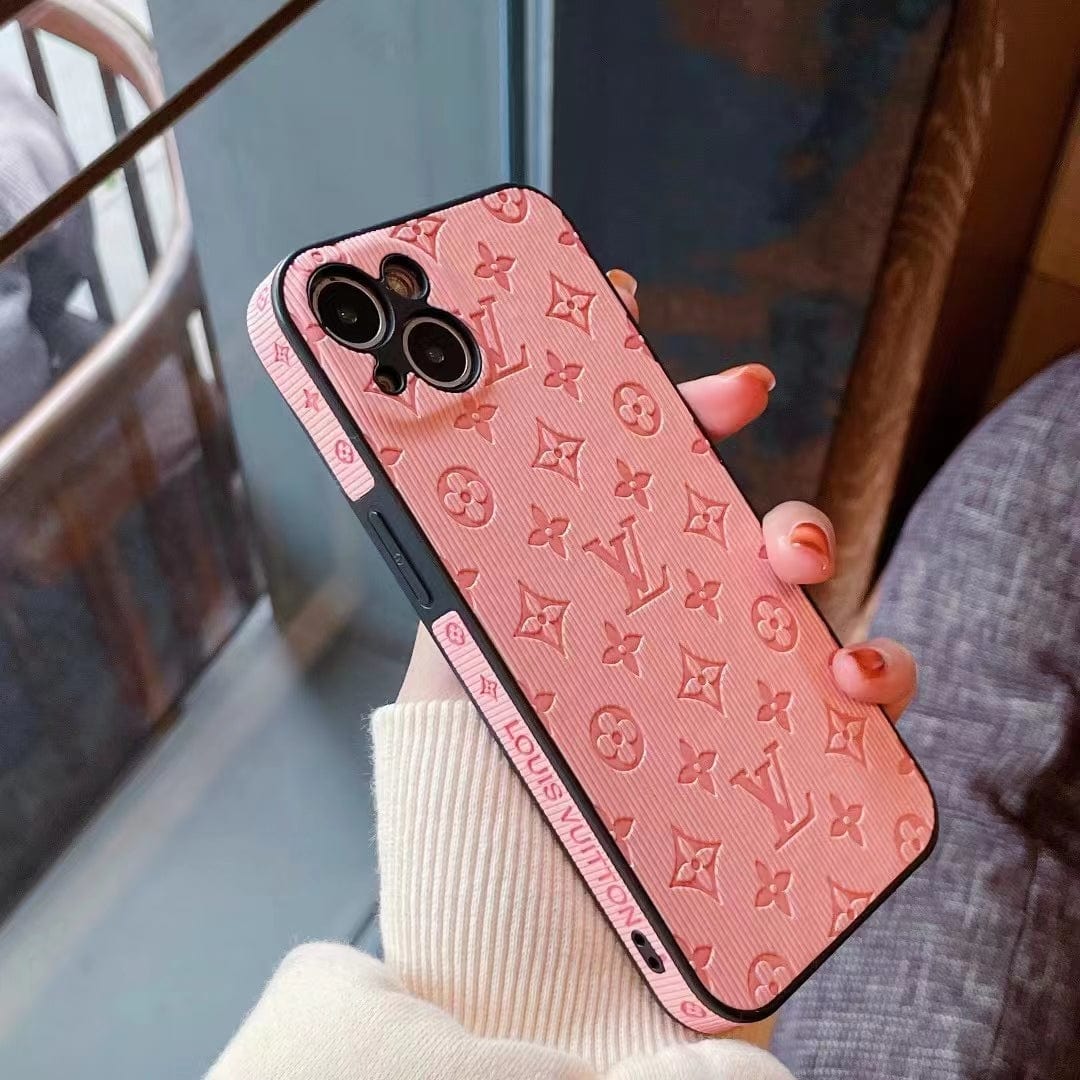 Tunde Store Louis Vuitton Protective Silicon iPhone Case for iPhone 15, iPhone 15 Plus, iPhone 15 Pro, and iPhone 15 Pro Max