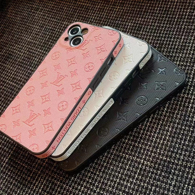 Tunde Store Louis Vuitton Protective Silicon iPhone Case for iPhone 15, iPhone 15 Plus, iPhone 15 Pro, and iPhone 15 Pro Max