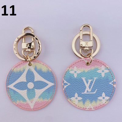 Tunde Store Louis Vuitton Rounded Leather Keychain | Bag Keychain