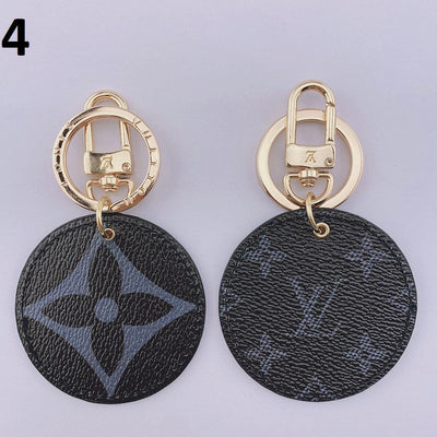 Tunde Store Louis Vuitton Rounded Leather Keychain | Bag Keychain