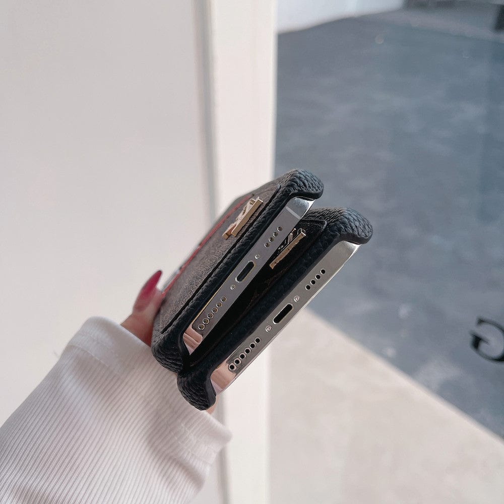 Tunde Store Louis Vuitton Samsung Cases with Extra Pouch -Timeless Luxury