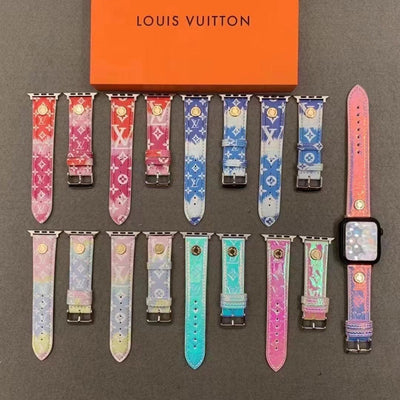 Tunde Store Louis Vuitton Smooth Leather Watch Band 38/40/41/42/44/45/49 mm