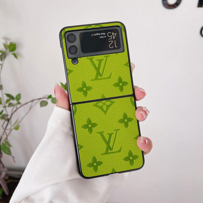 Tunde Store Louis Vuitton Z Flip Phone Cases | Luxurious Craftsmanship with Black Frame