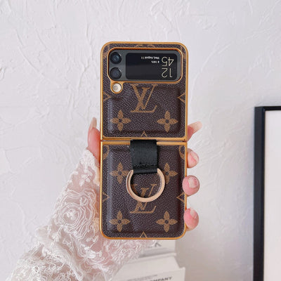 Tunde Store Louis Vuitton Z FlipPhone Cases with Ring Holder