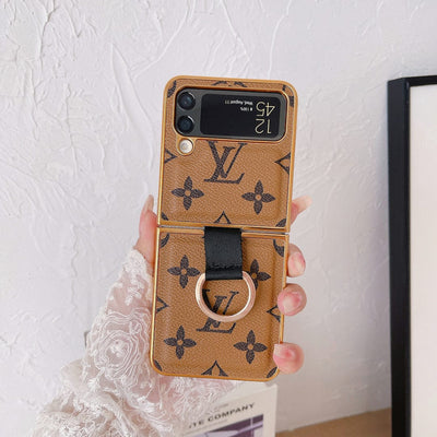 Tunde Store Louis Vuitton Z FlipPhone Cases with Ring Holder