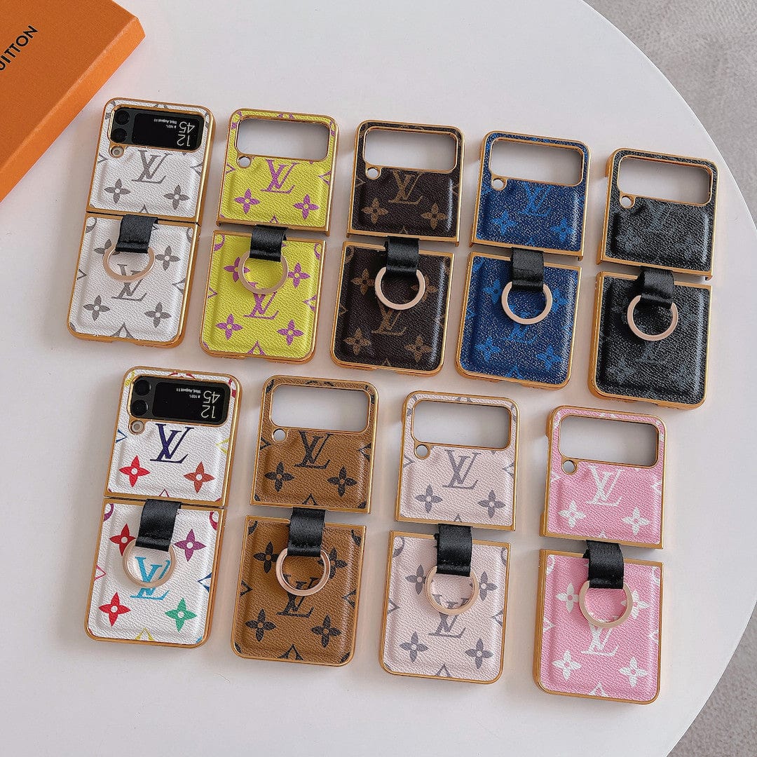 Tunde Store Louis Vuitton Z FlipPhone Cases with Ring Holder