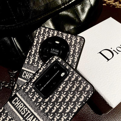 Tunde Store Luxurious CD Leather Phone Case For Huawei