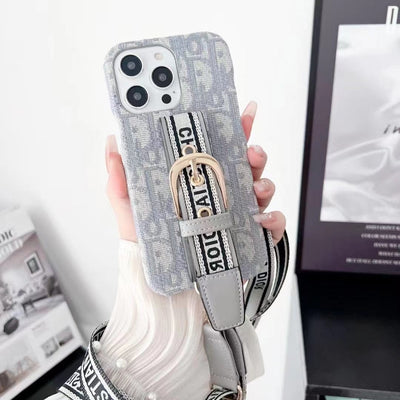 Tunde Store Luxurious Hand Strap iPhone 15 Cover