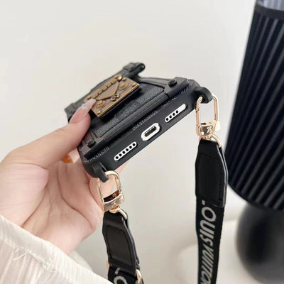 Tunde Store Luxury and Protection iPhone 15 Case with Hand Strap