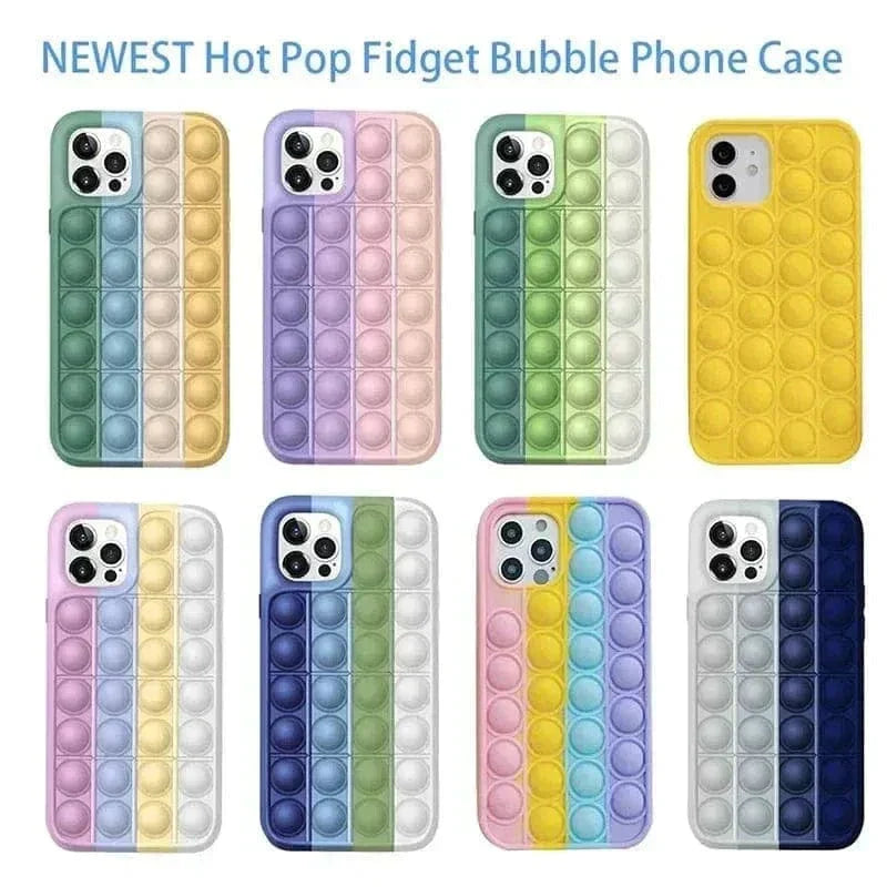 Tunde Store Pop Fidget Toys Mobile Phone Cases For iPhone