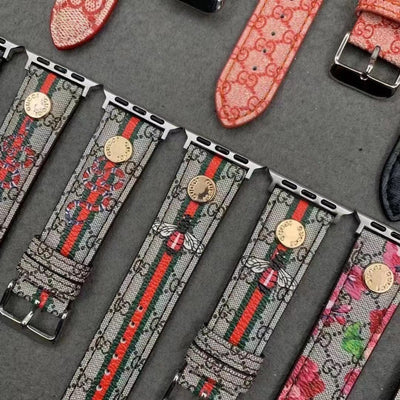 Tunde Store Premium Leather Gucci Watch Band 38/40/41/42/44/45/49 mm