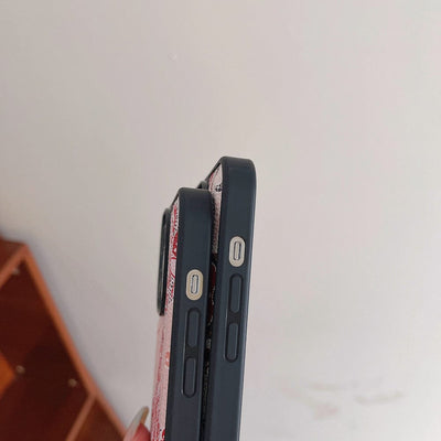 Tunde Store Red and Pink Louis Vuitton iPhone Cases - Perfect Fit for Various iPhone Models