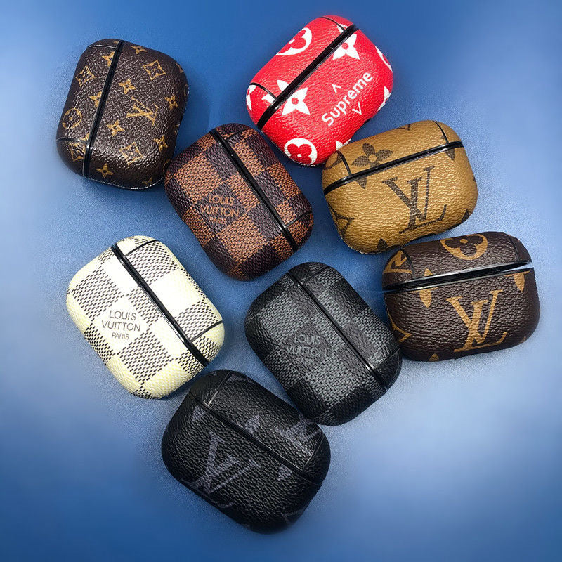 Louis Vuitton Leather Airpods PRO Case - HypedEffects