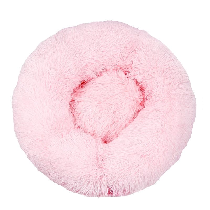 Comfy Blush Donut Bed - HypedEffects